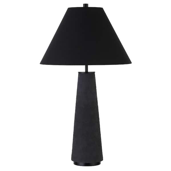 Ingalls 28 in. Matte Black Table Lamp