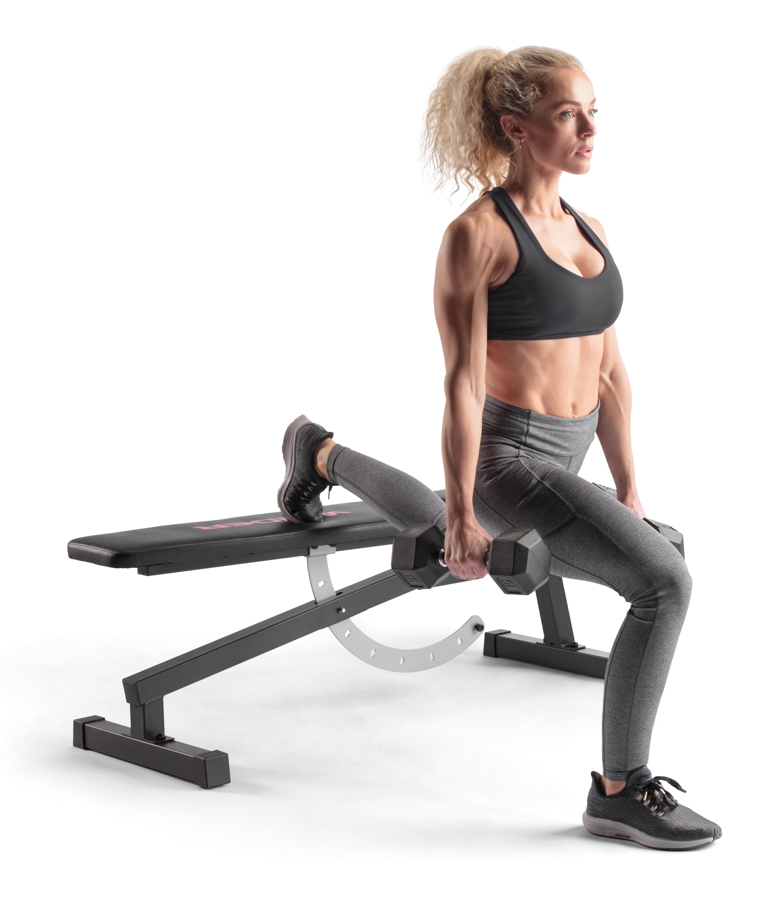 Weider Legacy Adjustable Bench with 14 Positions, 410 Lb. Weight Limit