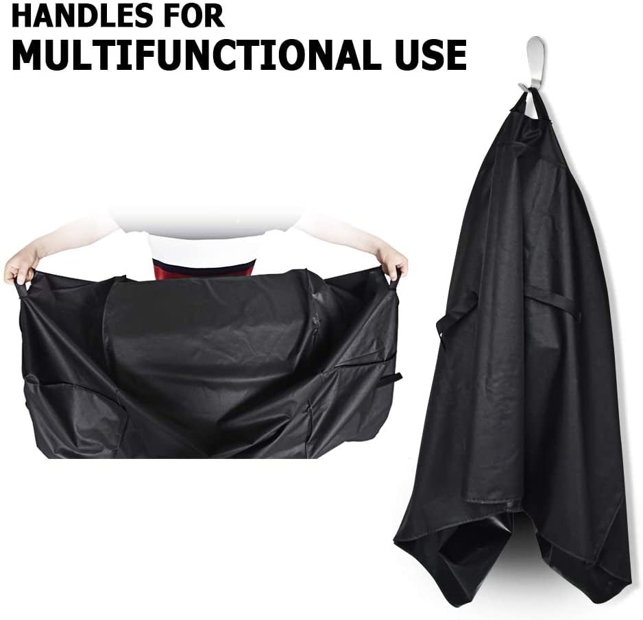 iCOVER 600D Grill Cover - 60 inch Heavy Duty Barbeque Gas Grill Cover 600D Canvas Waterproof No Fading Smoker BBQ Covers, for Weber,Char Broil, Holland, Jenn Air, Brinkmann