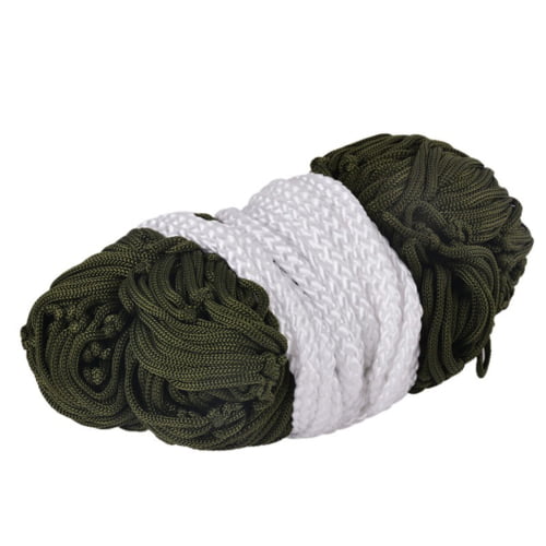 SPRING PARK Strong Hammock Garden Nylon Mesh Net Hang Rope Travel Camp Outdoor Swing