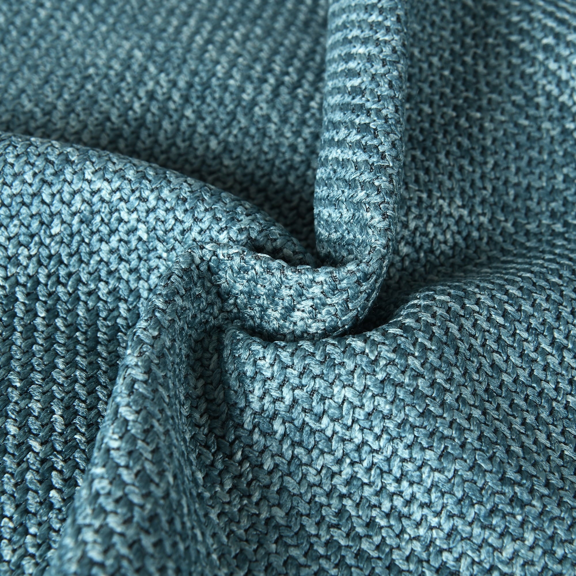 Dextrus Upholstered Recliner Chair Single Sofa Adjustable Home Theater Seating w Studded, Blue A