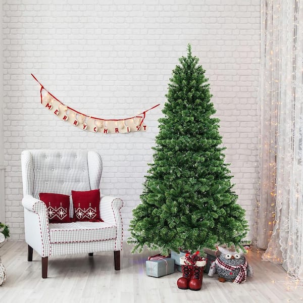 6 ft. Pre-Lit LED Slim Fraser Fir Artificial Christmas Tree with 560 Constant Lights