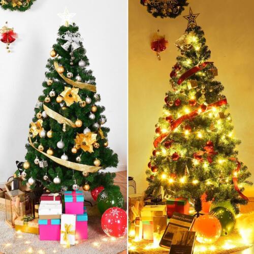 Costway Artificial Christmas Tree 6 ft. Traditional Indoor Outdoor Unlit Green