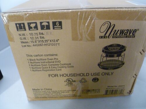 portable NuWave Precision 30101 Heat Induction Cookware Burner NIB Hot Plate NEW