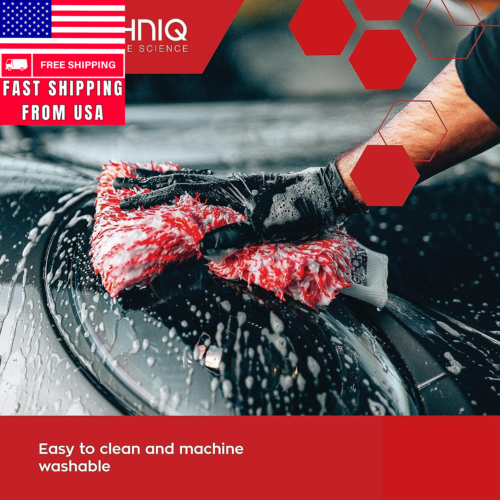 WM2 Microfibre Wash Mitt - Ultra Low Friction Washcloth, Soft Glide Mi