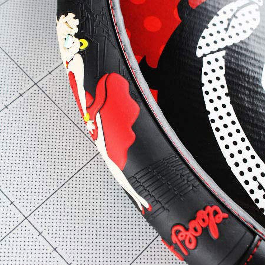 Plasticolor Betty Boop Skyline Steering Wheel Cover