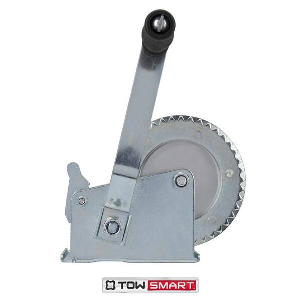 1,500 lb., 2 in. x 20 ft. Manual Trailer Winch