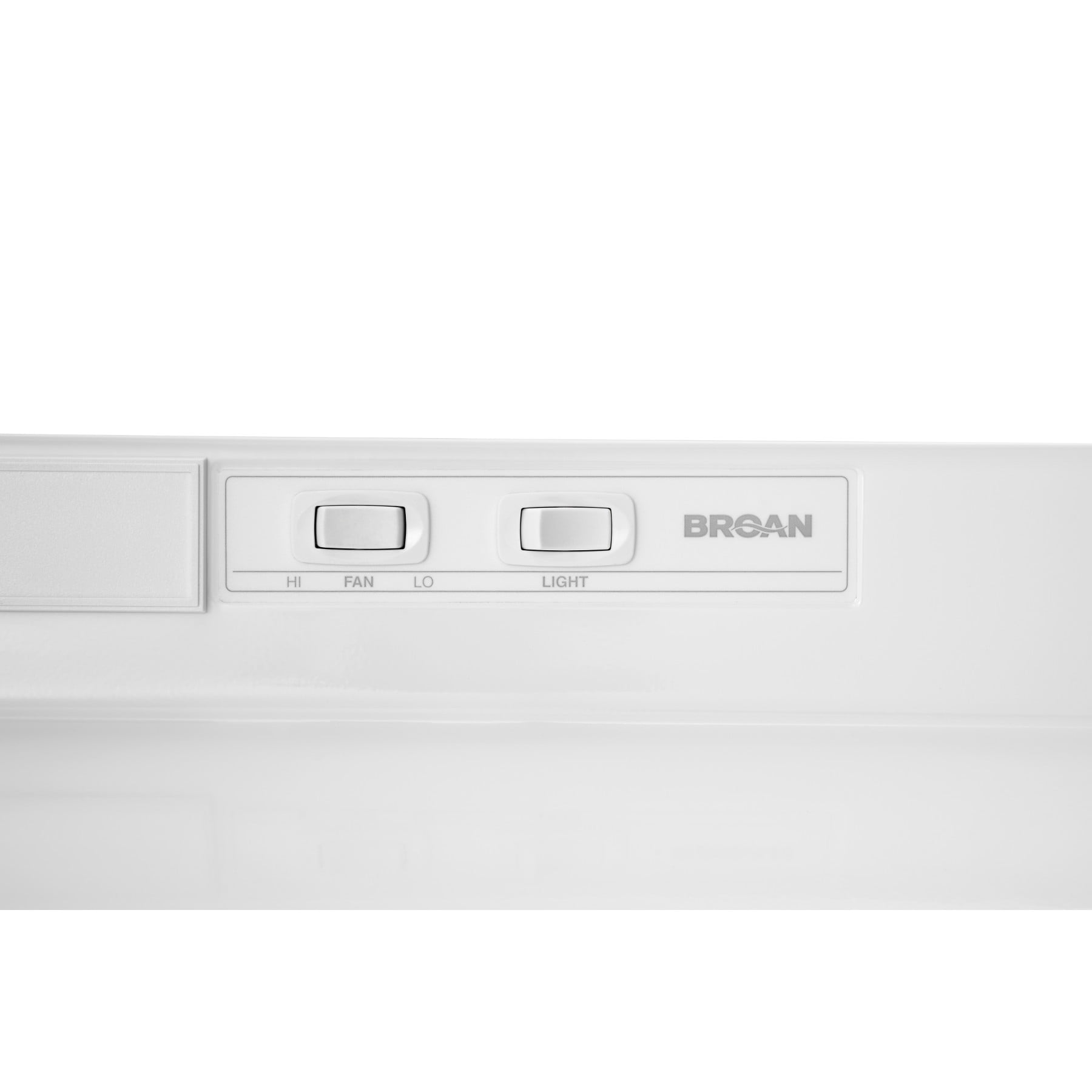 Broan 36-Inch Convertible Under-Cabinet Range Hood, 160 CFM, White