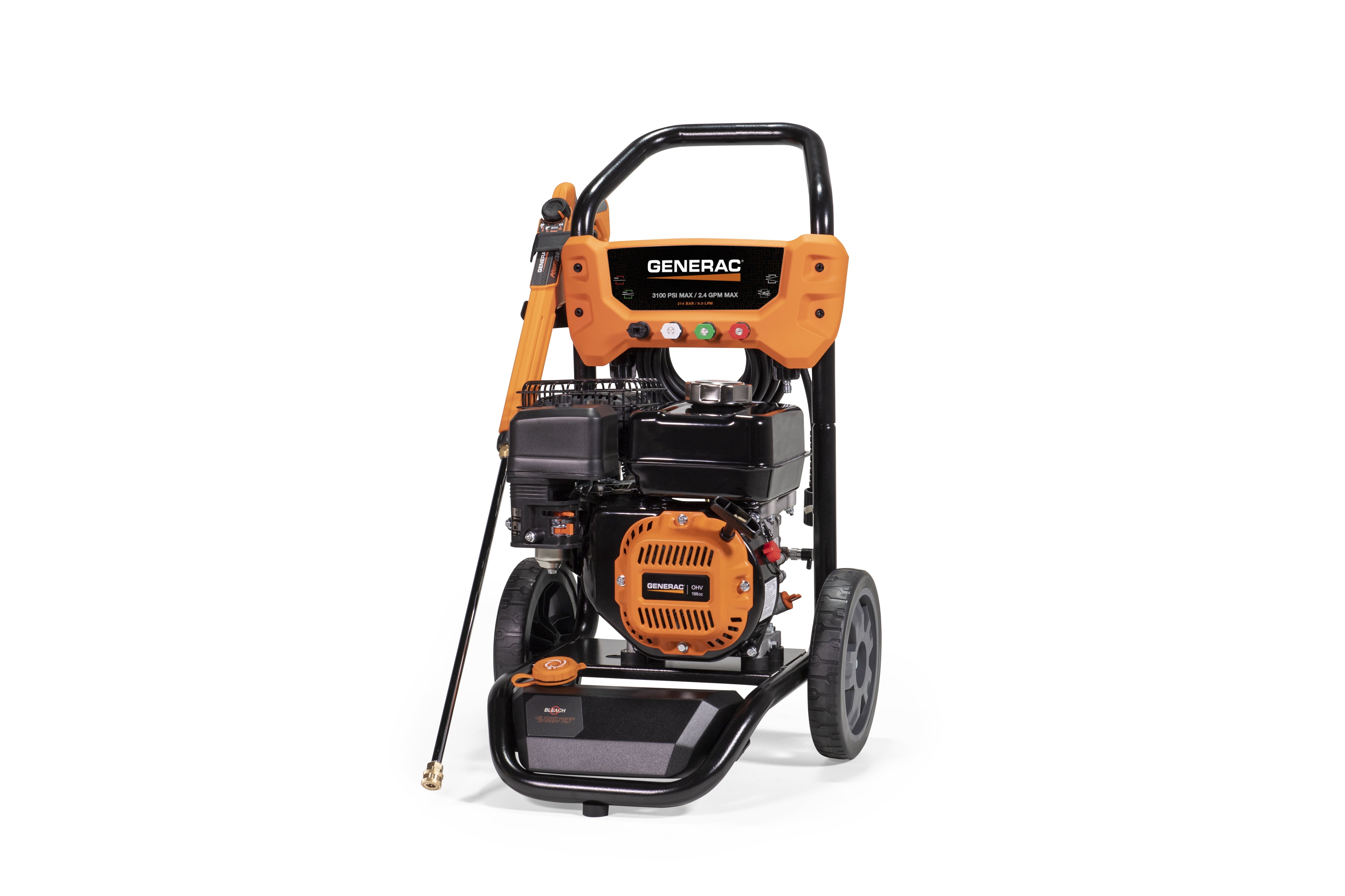 Generac 8901 3100 PSI 2.4GPM Gas Powered Residential Pressure Washer