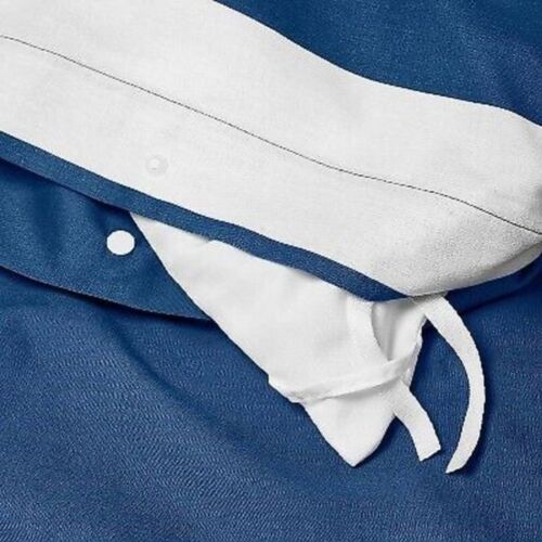 Pillowfort Rugby Stripe Duvet Cover Full/Queen NWT Navy