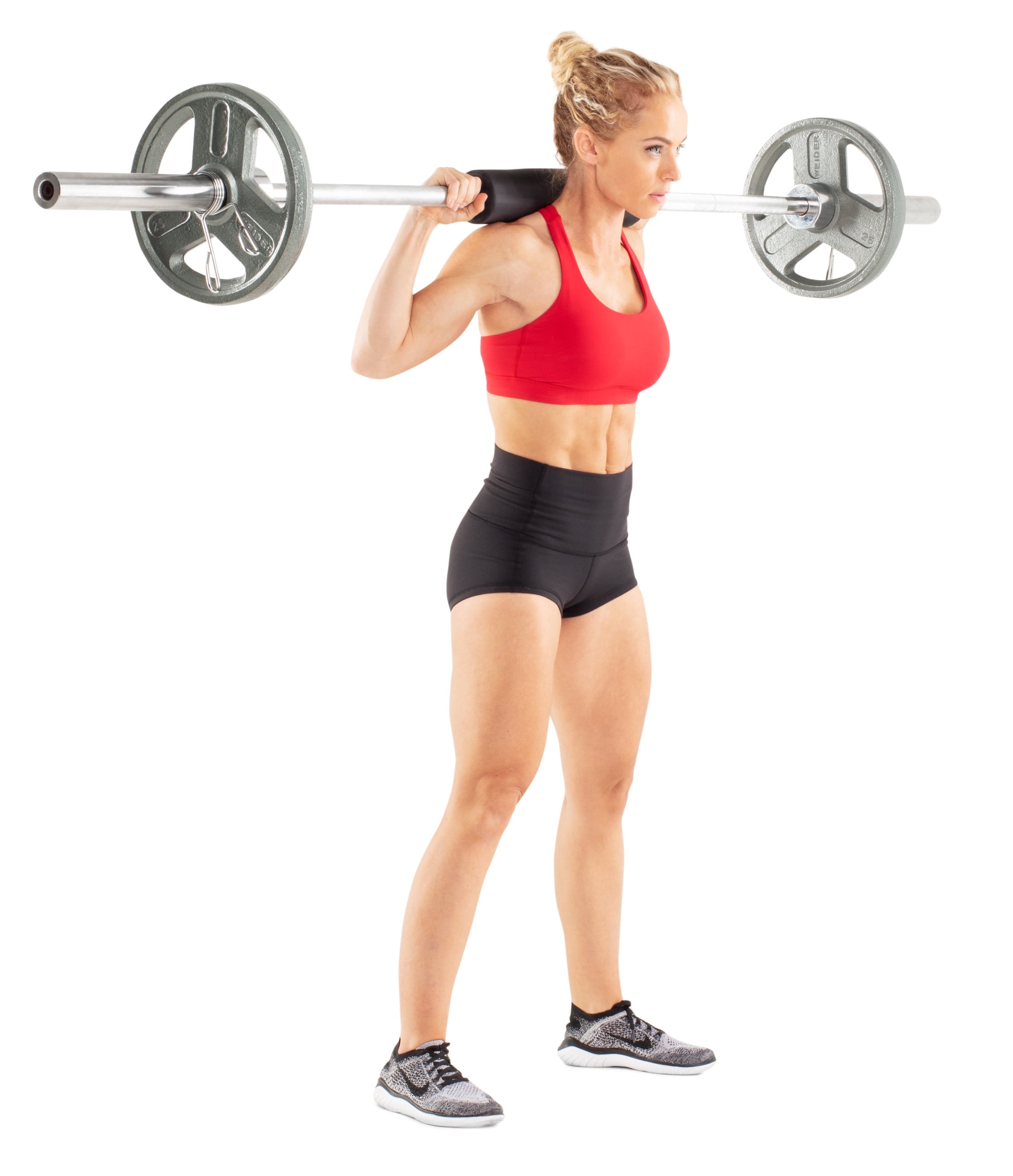 Weider Protective Weight Bar Pad with Hook-and-Loop Velcro Closure