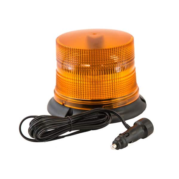 Amber LED Magnetic Mount Strobe Light