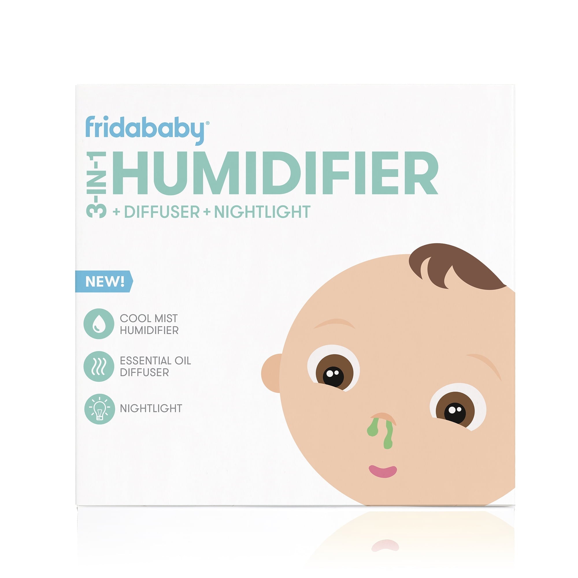 Fridababy BreatheFrida 3-in-1 Humidifier, Diffuser and Nightlight