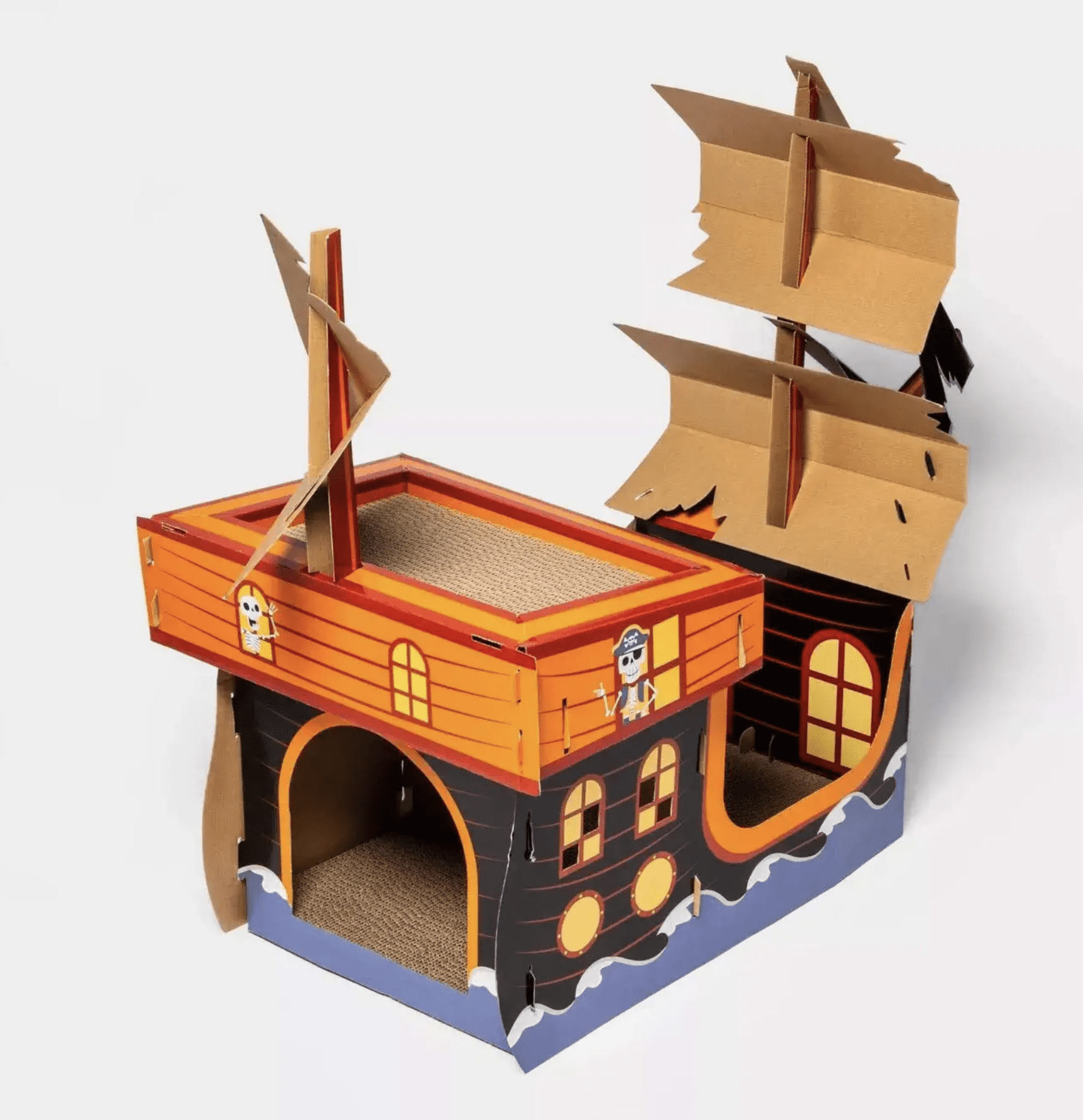 Glow in the Dark Pirate Ship Cat Scratcher from Hyde & EEK Boutique