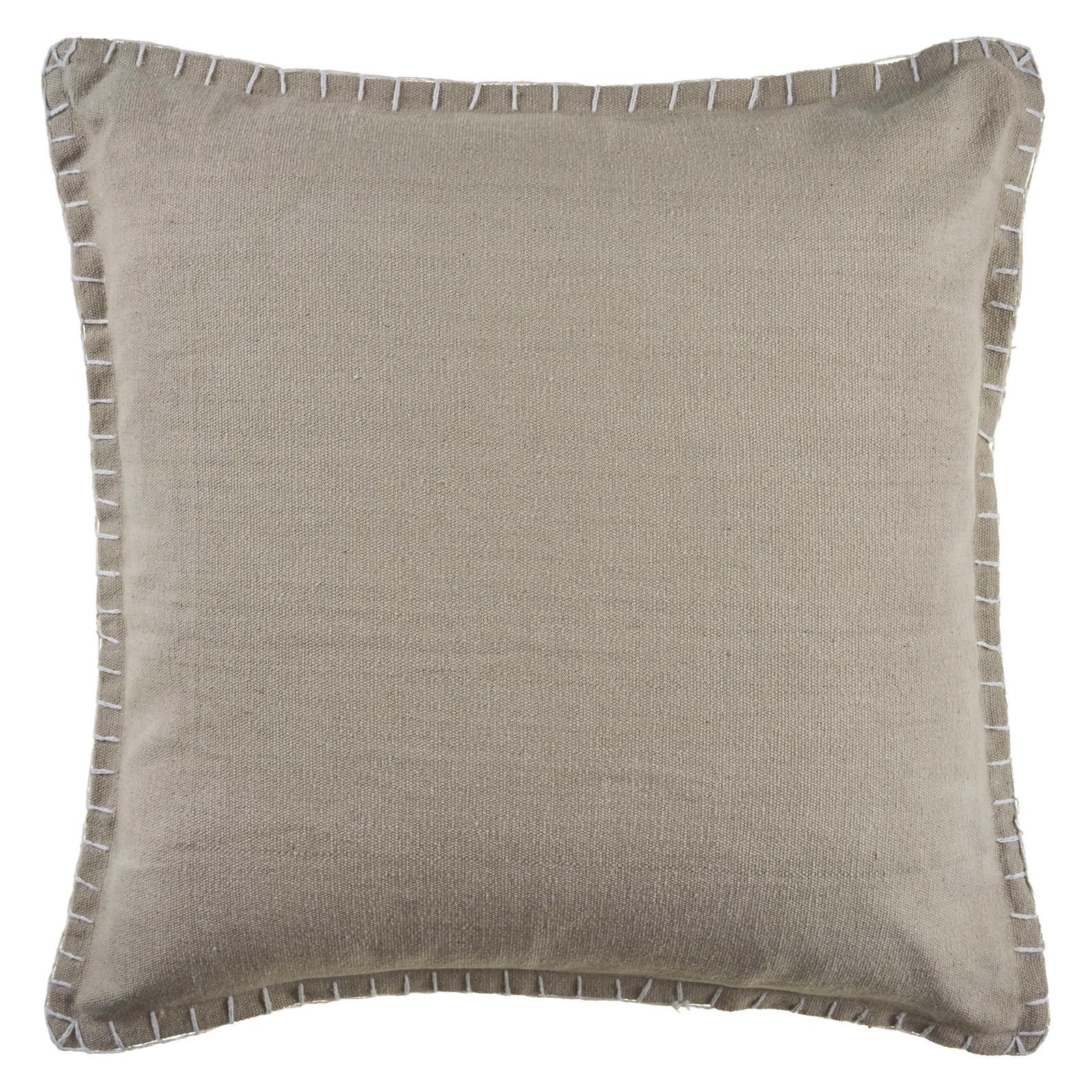 LR Home Embroidered Edged Throw Pillow