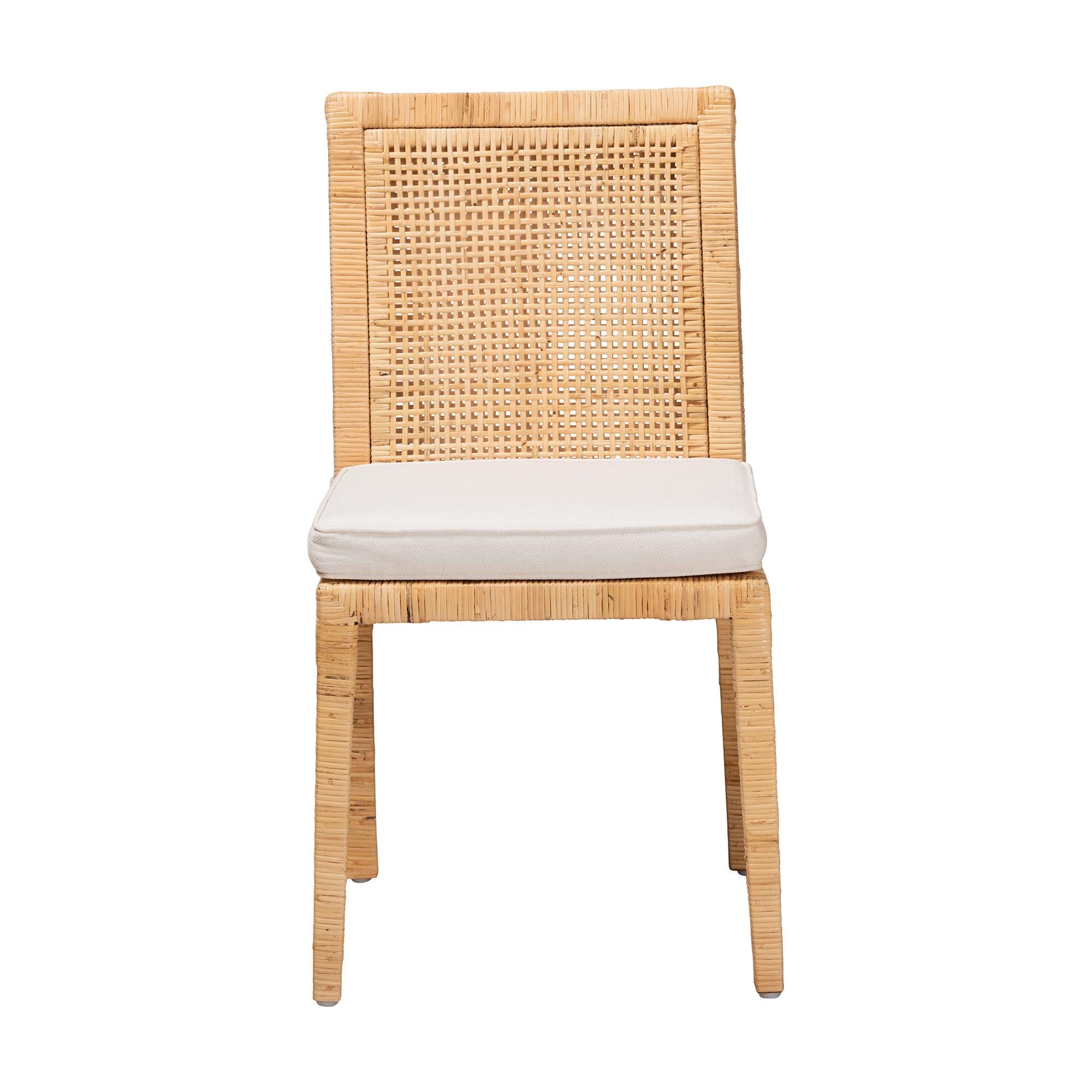 bali & pari Sofia Dining Chair, Natural