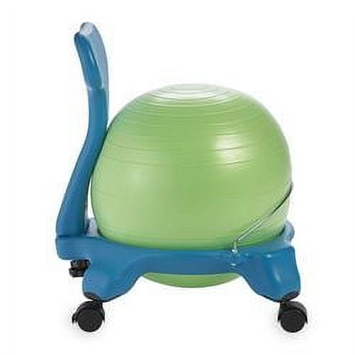 Gaiam Kids Balance Ball Chair, Blue