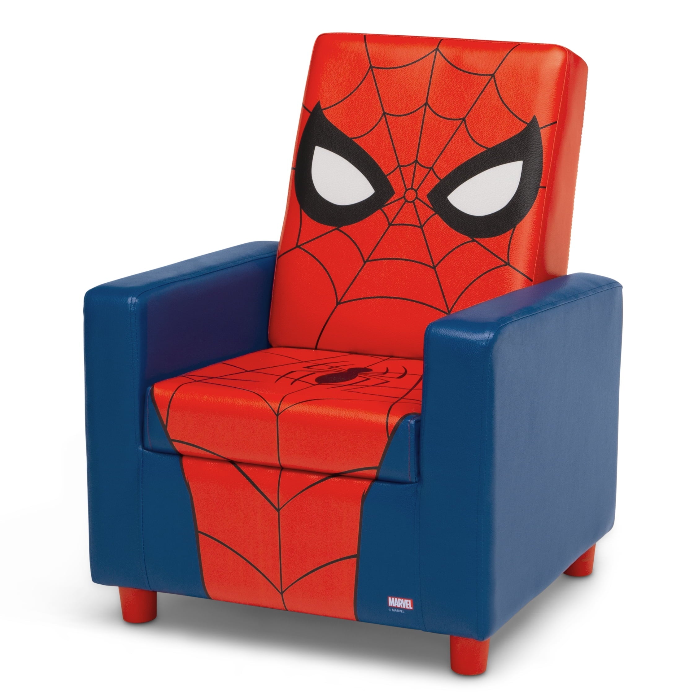 Spider-Man High Back Upholstered Chair by Delta Children