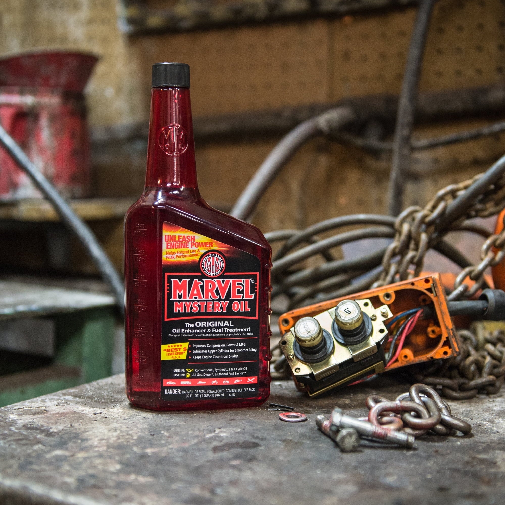 Marvel Mystery Oil - Oil Enhancer and Fuel Treatment, 32 oz.