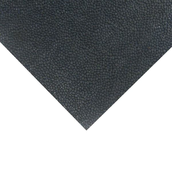 Tuff-n-Lastic Runner Mat 1/8 in. T x 4 ft. W x 15 ft. L Black Rubber Flooring (60 sq. ft.)