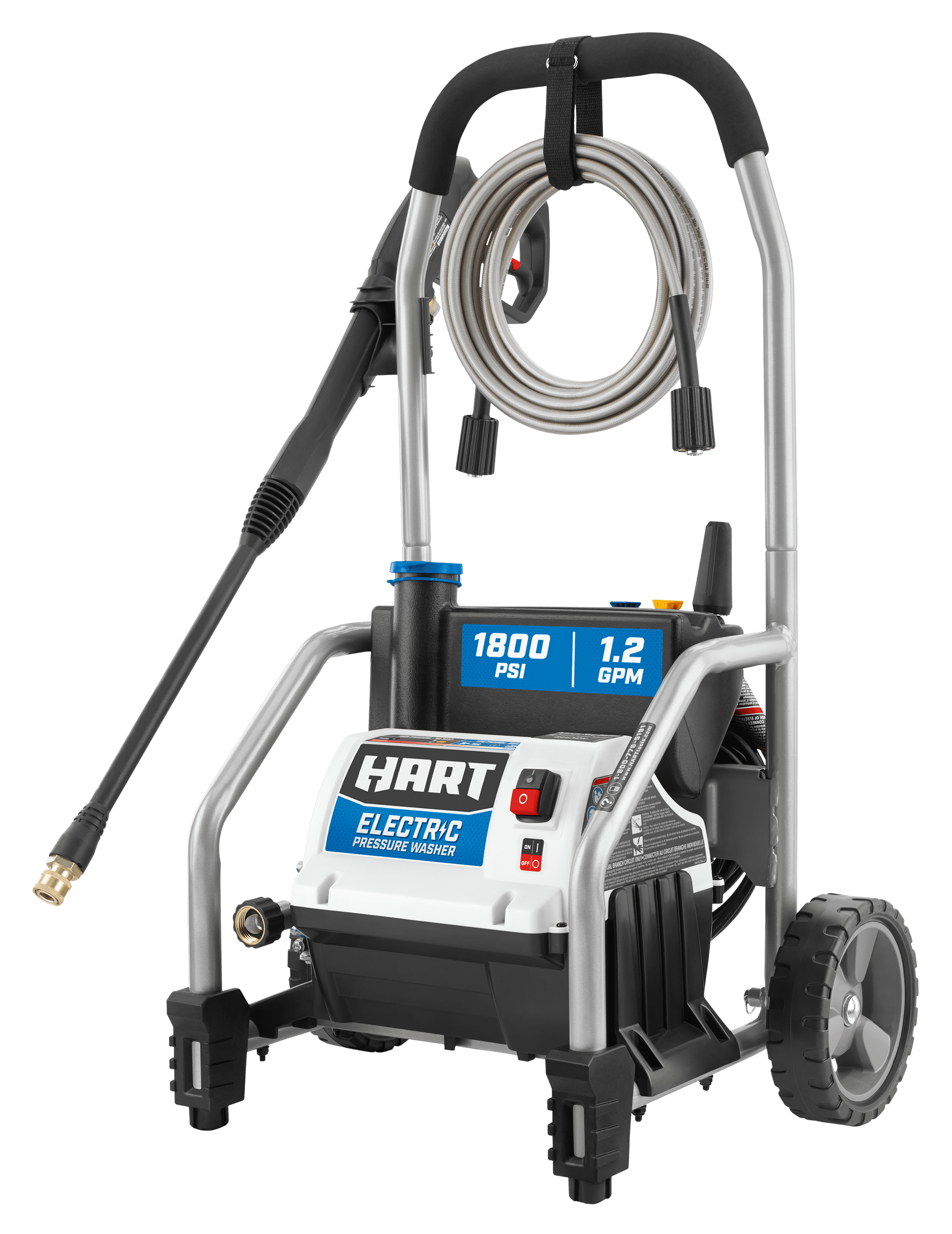 HART 1800 PSI at 1.2 GPM Electric Pressure Washer