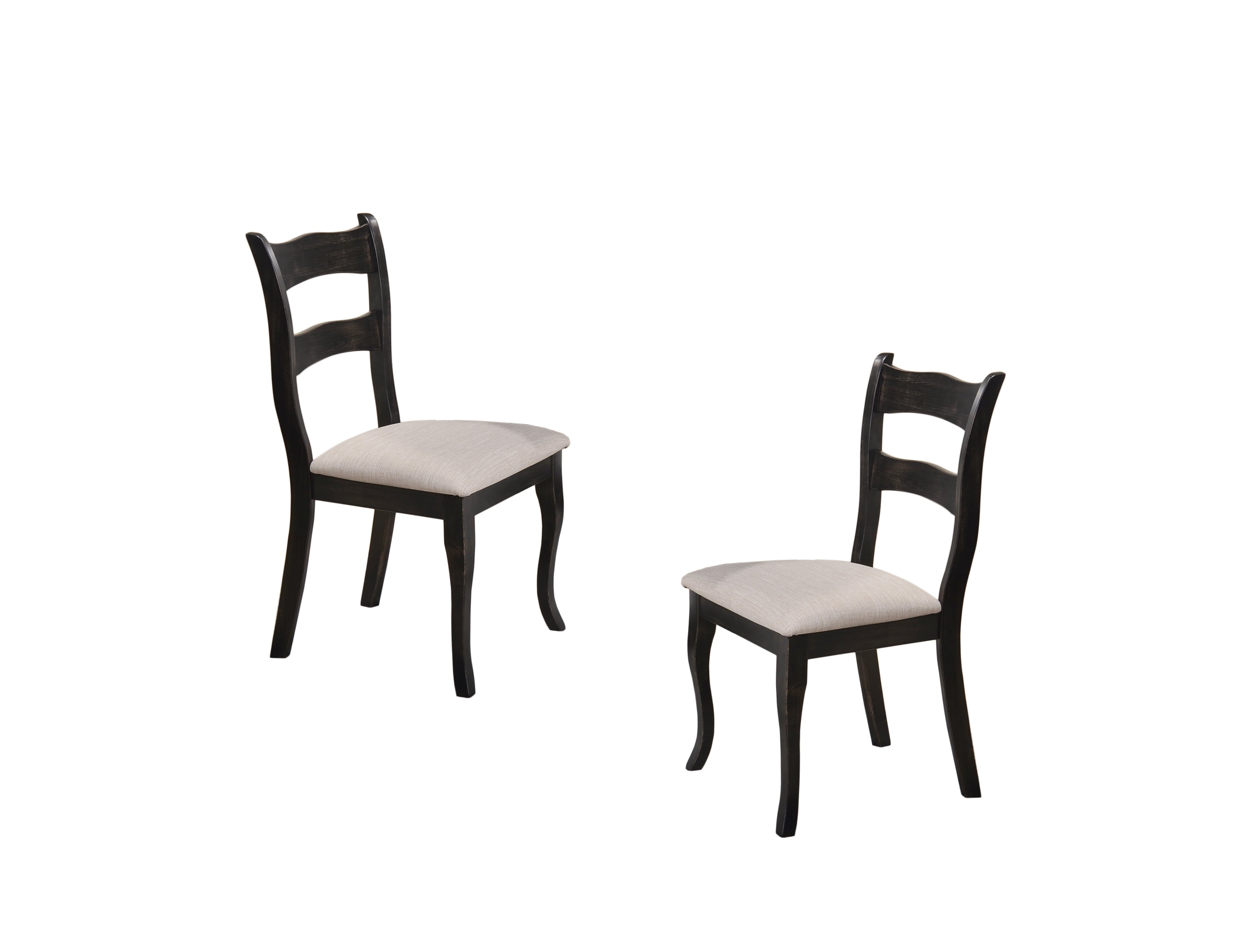 Best Master Furniture Alice Black Round 5 Piece Dining Set