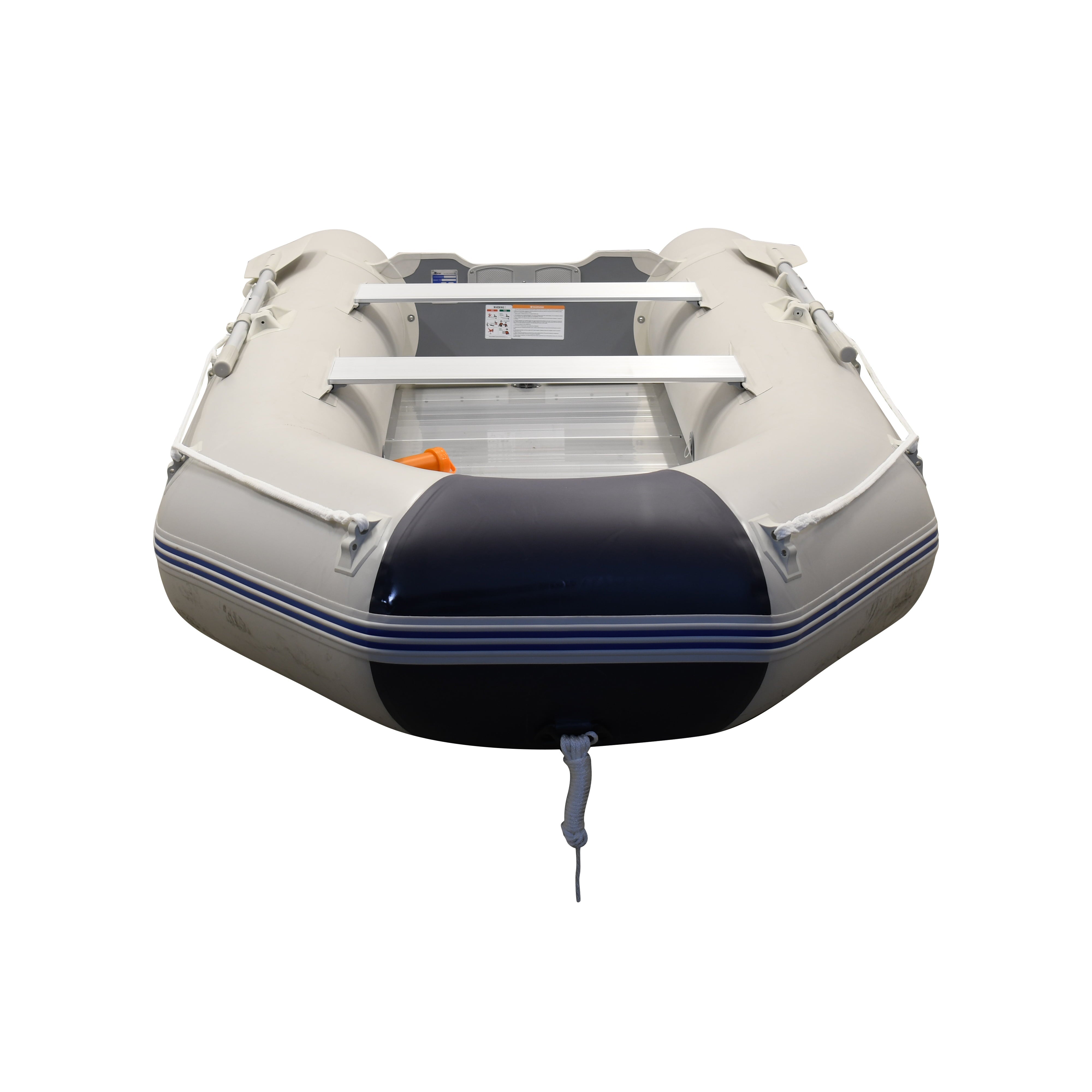 2020 Massimo Inflatable Aluminum Heavy Duty Dinghy Tender Boat Wood Transom (330cm (10.8ft))