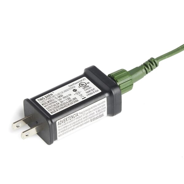 6 ft. Green PreLit LED Artificial Flocked Christmas Tree with 500 Clear Lights