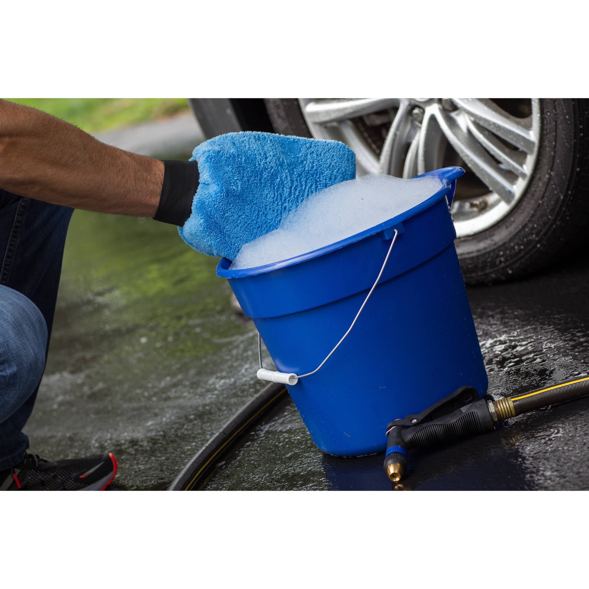 Viking Long Pile Microfiber Car Wash Mitt