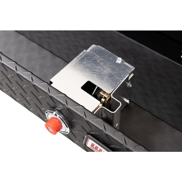 56 in. Matte Black Aluminum Lo- Side Truck Tool Box