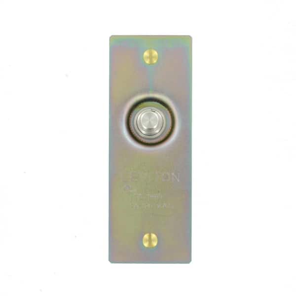 3 Amp Commercial Grade Single-Pole Single Circuit Momentary Doorjamb with Jamb Box Switch, Brass