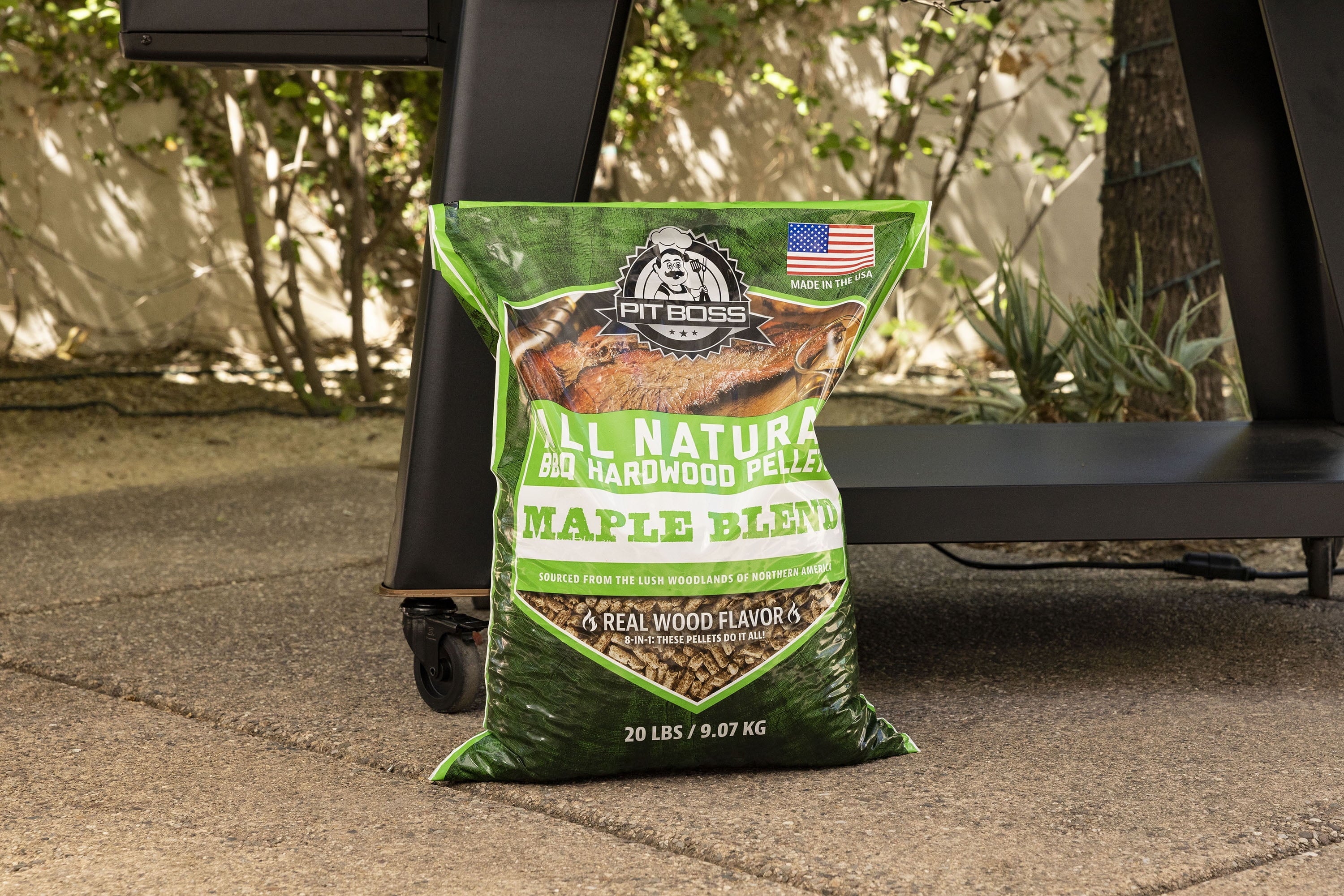 Pit Boss 100% All-Natural Hardwood Maple Blend BBQ Grilling Pellets, 20 Pound Bag