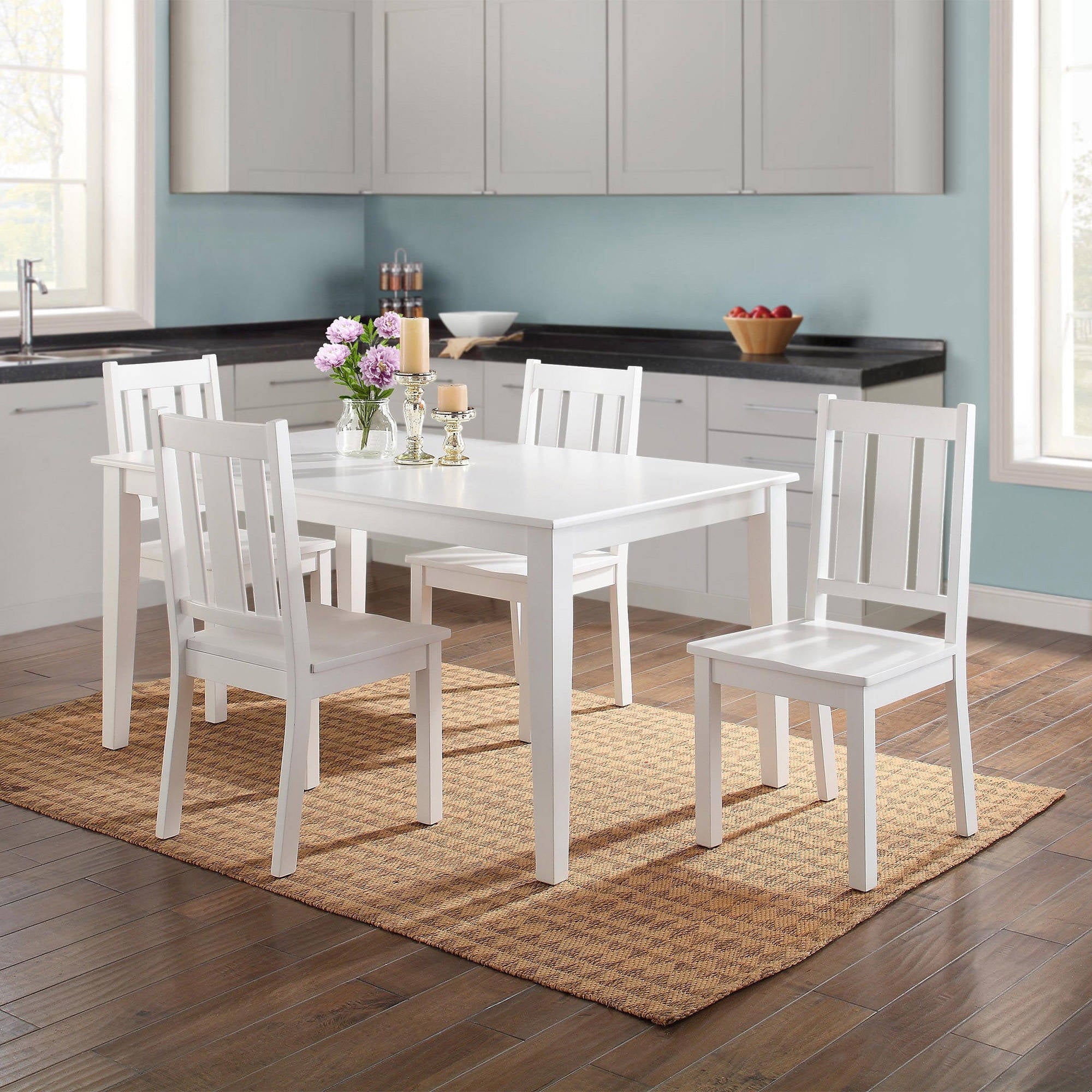 Better Homes & Gardens Bankston Dining Table, White