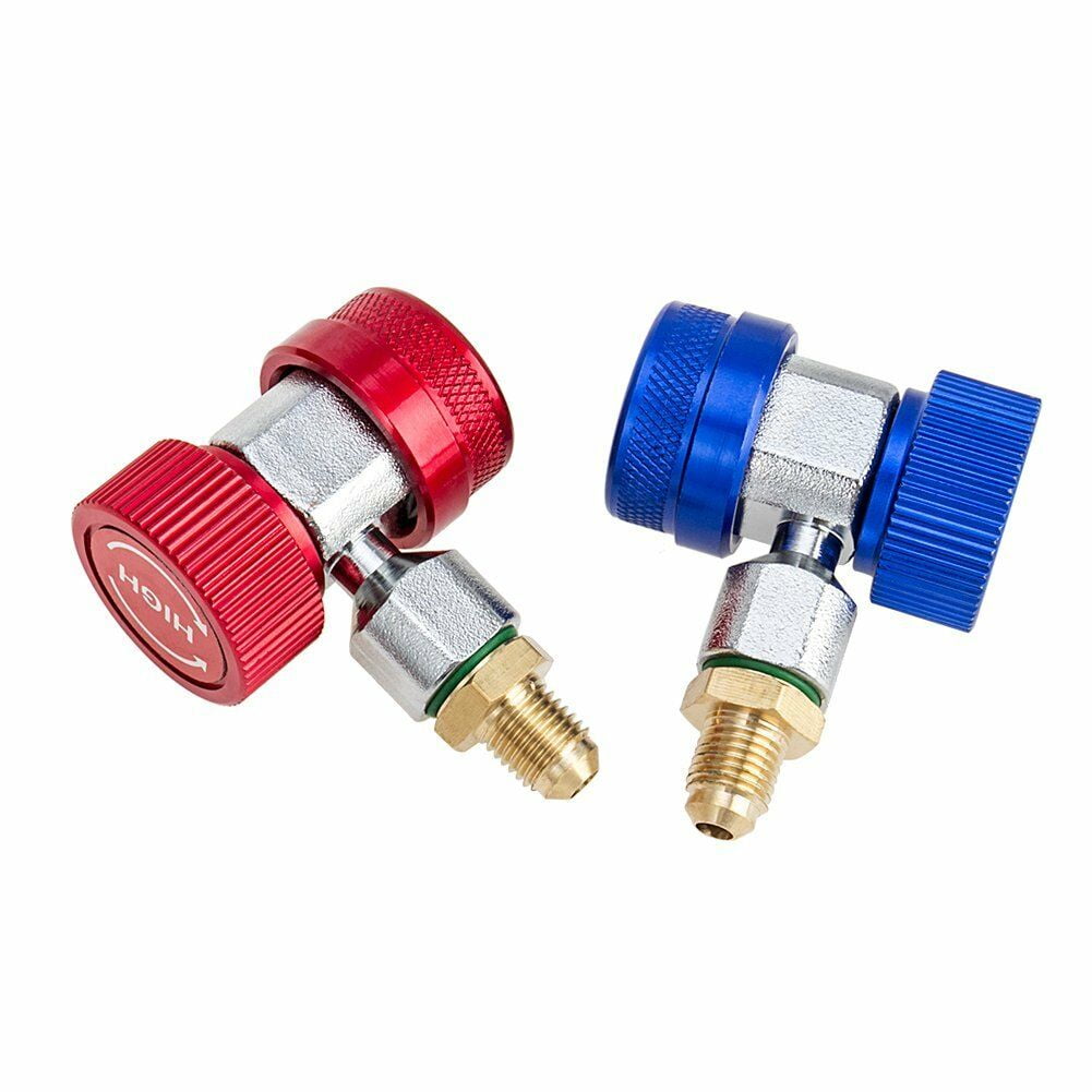 HVAC A/C Manifold Gauges Set Air Refrigeration Kit R134A R410A R22