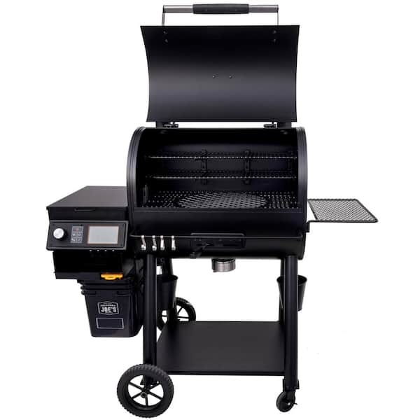 Rider 1200 DLX Pellet Grill and Smoker in Black with 1,234 sq. in. Cooking Space