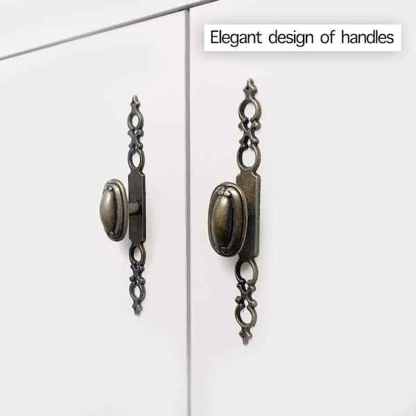 Monti White Food Pantry with Drawer