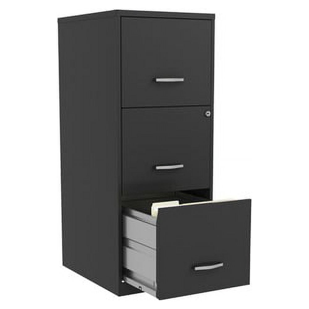 Lorell SOHO 3-Drawer Vertical Filing Cabinet 14.3