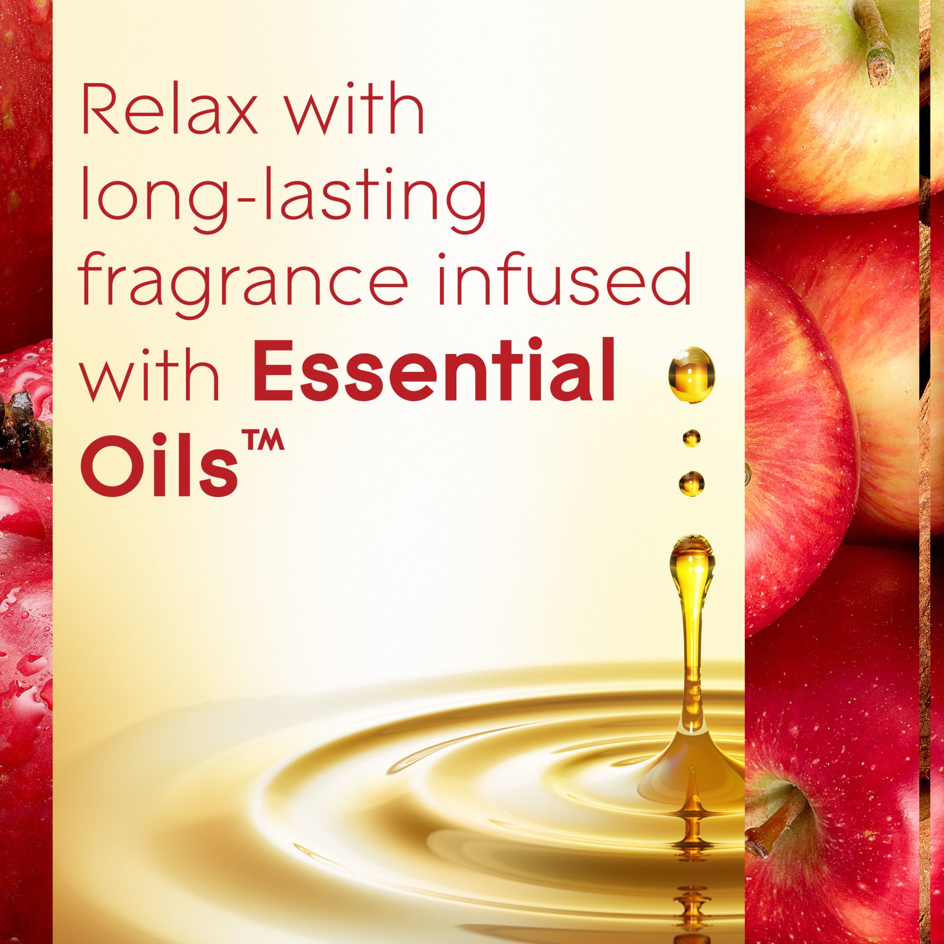 Glade PlugIns Refill 5 ct, Apple Cinnamon, 3.35 FL. oz. Total, Scented Oil Air Freshener