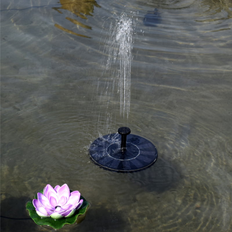 Mini Solar Floating Water Fountain for Garden Pool Pond Decoration