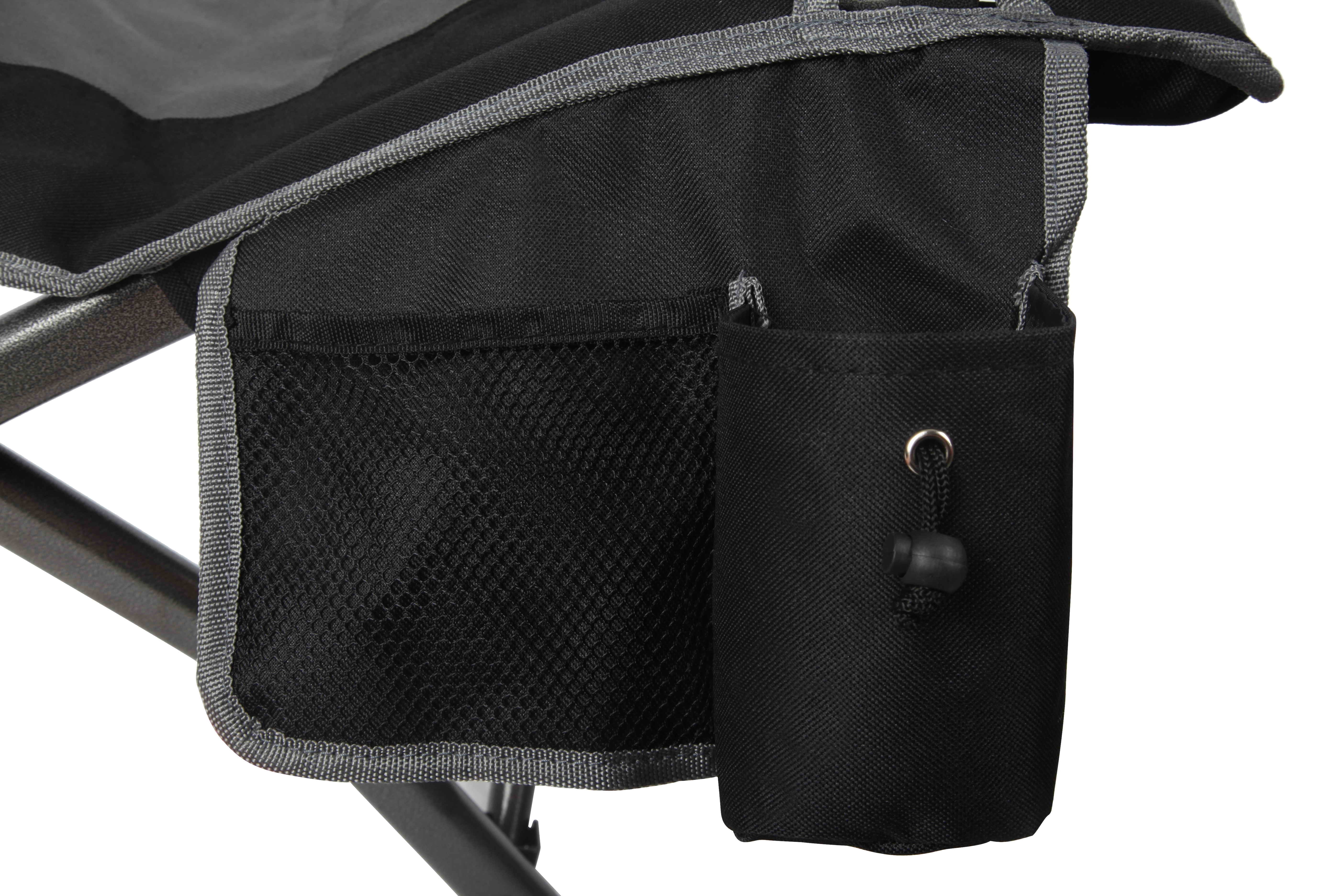 Ozark Trail High Back Camping Chair, Black