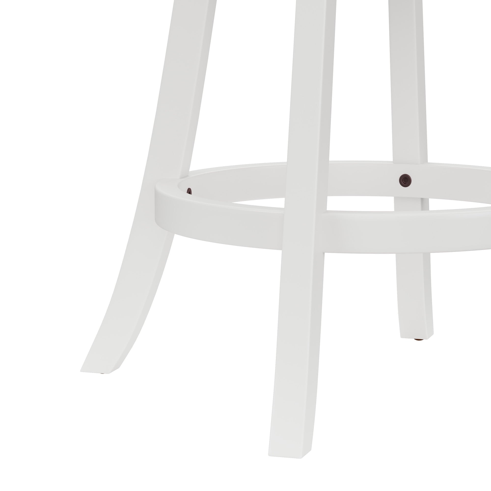 Hillsdale Furniture Bar Stool with Swivel, White