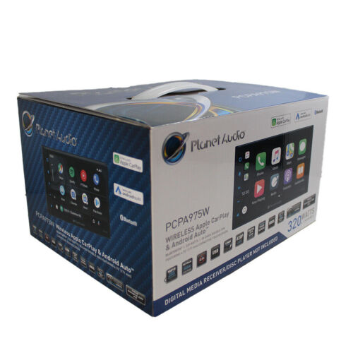 Planet Audio PCPA975W 6.75" Double-DIN Touchscreen Bluetooth Multimedia Player