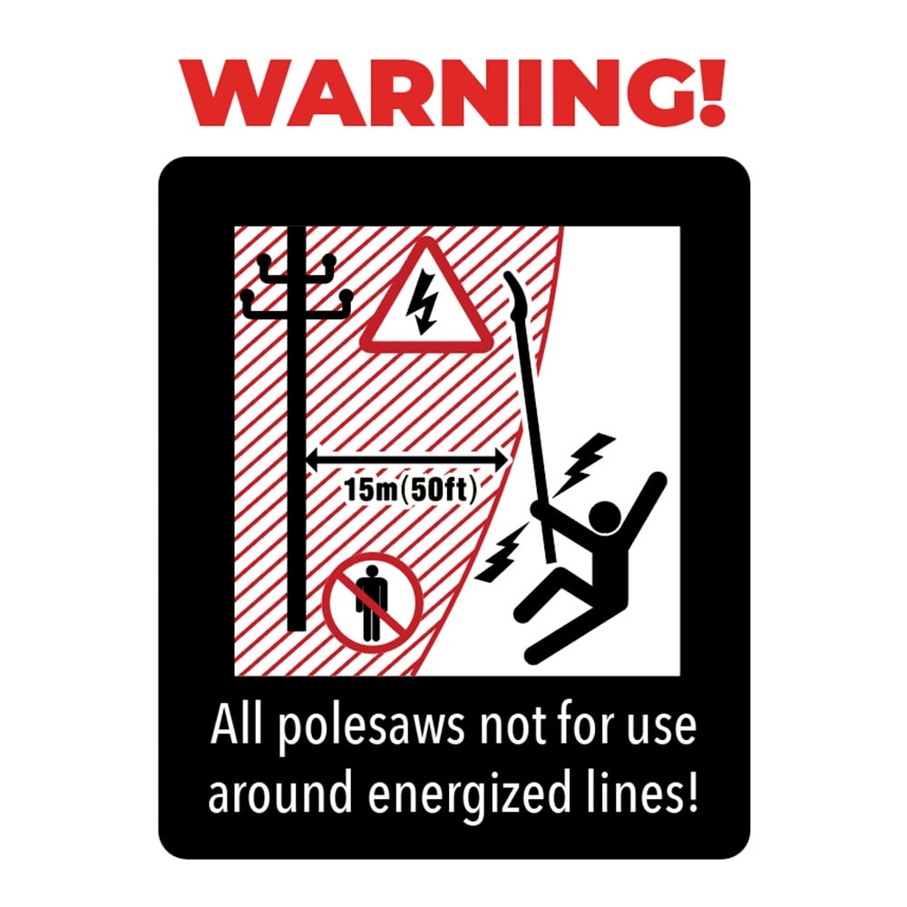 Notch 13' Kiru 2 Section Telescoping Aluminum Polesaw (2276-39)