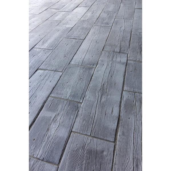 Barn Plank 23.375 in. x 9.75 in. x 2 in. Weathered Gray Concrete Paver (20-Piece/31.8 sq. ft./Pallet)