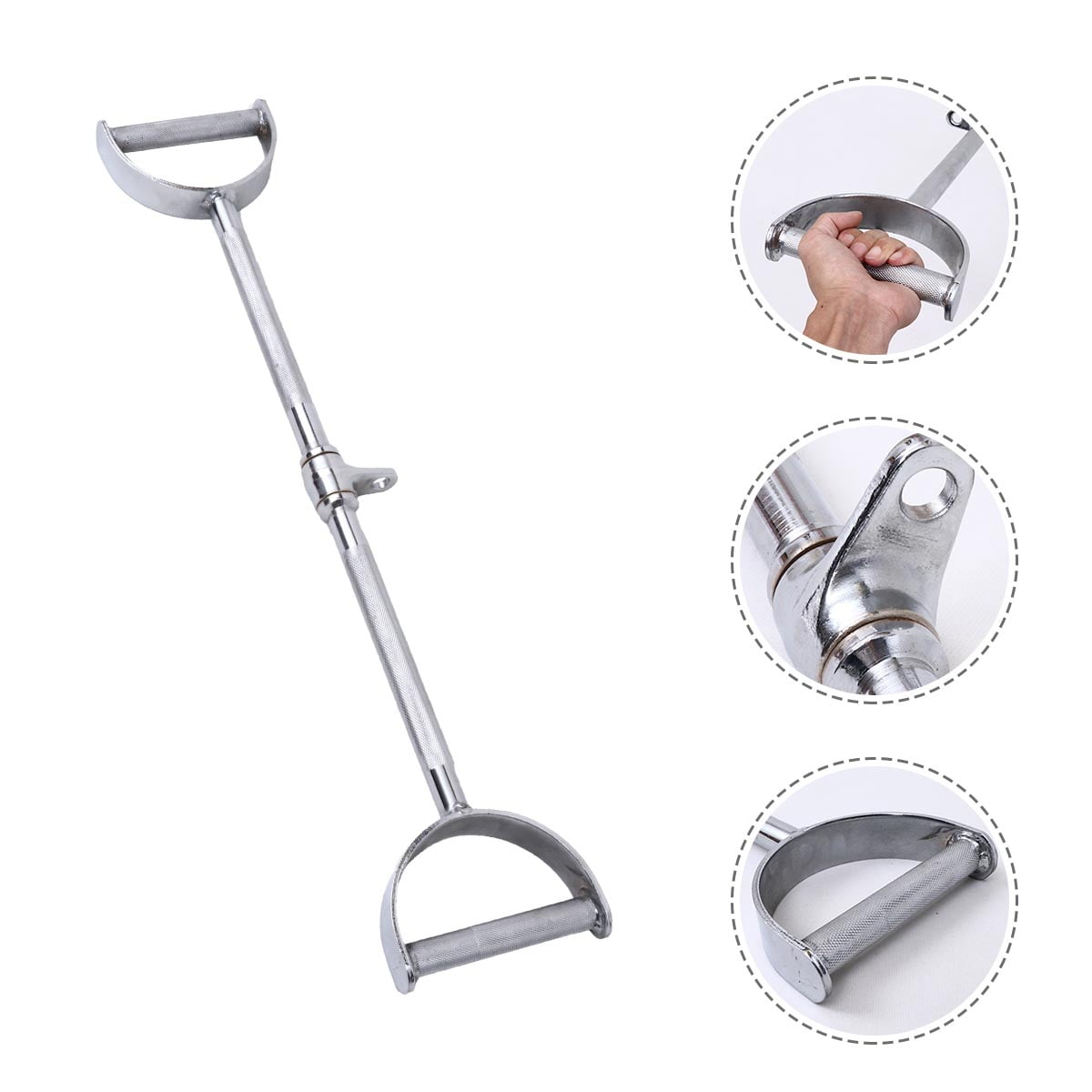 HOMEMAXS Triceps Down Press Rod Practical Tension Bar Body Shaping Tool Exercise Tool