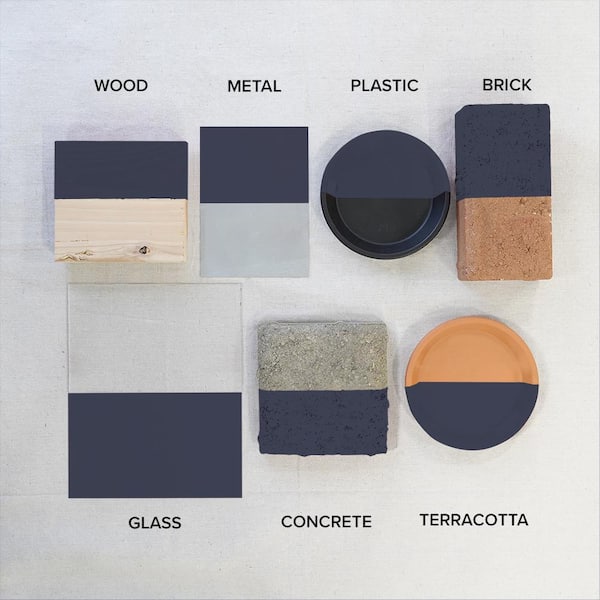 12 oz. #SP-108 Beyond Navy Flat Interior/Exterior Spray Paint and Primer Aerosol