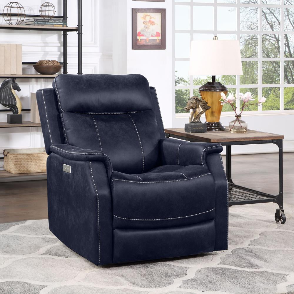 Steve Silver Valencia Dual Power Recliner - Ocean
