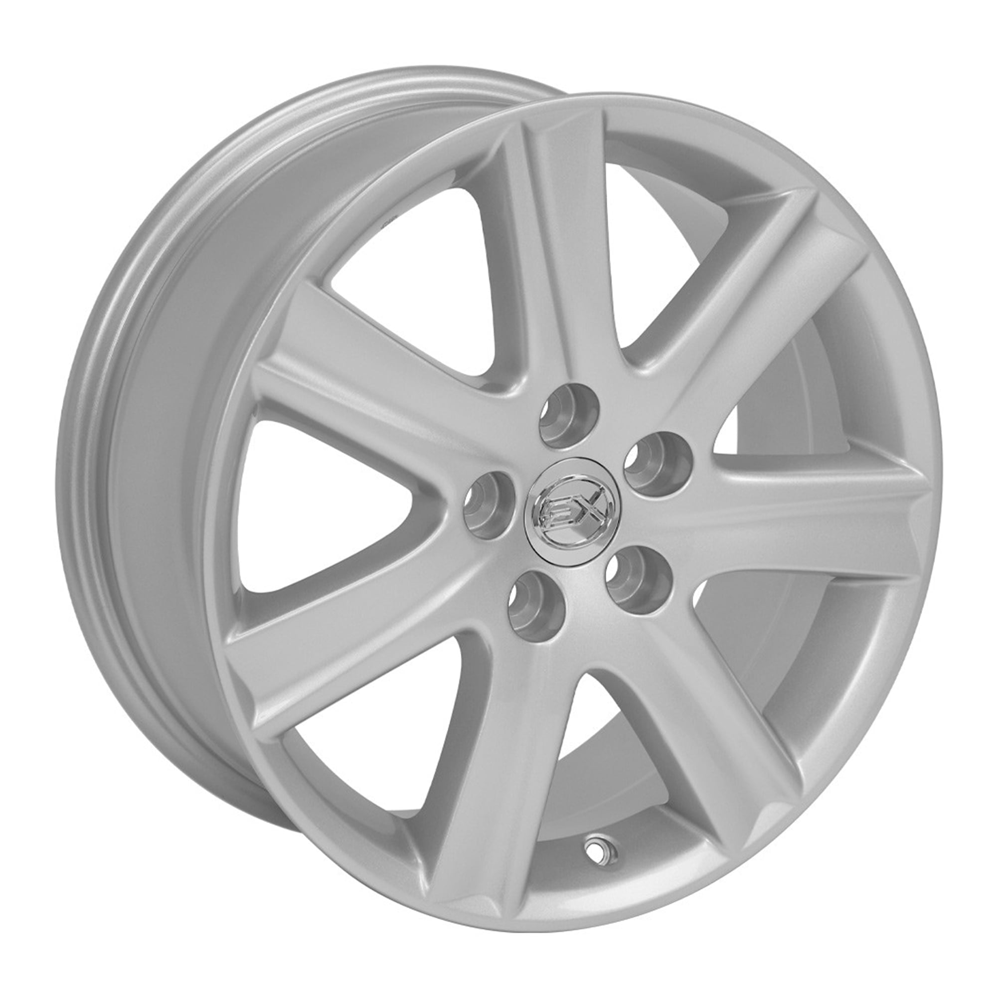 OE Wheels LX12 17x7in Silver Wheel Rim for Lexus ES, GS, RX, & SC Series
