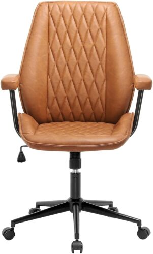 Office Chair Desk Chair Removable Armrest, Mid Century Office Chair