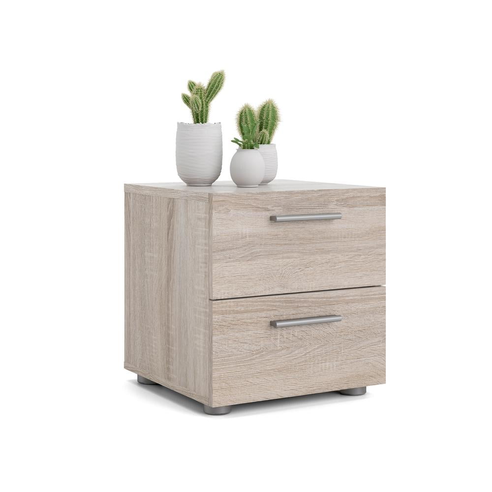 Stubbe 2 Drawer Nightstand, Truffle